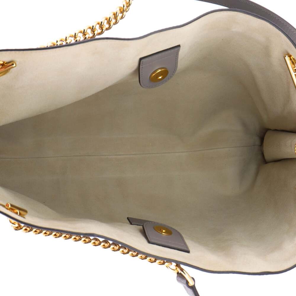 Gucci Rajah Chain Tote Snakeskin Large #217975G20B - Picture 6 of 9
